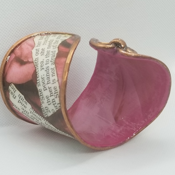 Proverbs 31 Virtuous Women Rose Cuff - Picture 8 of 9